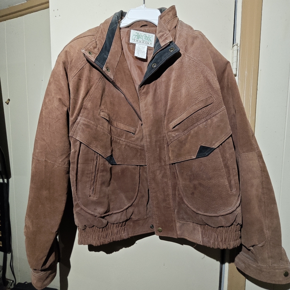 Men's Brown Bomber Jacket